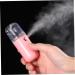 BUTIFULSIC 1pc Air Moistener Nano Facial Mister Handheld Face Steamer Spa Face Humidifier Aromatherapy 14.5*4cm Pink - Buy Online on GoSupps.com