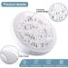 VIIVY VIYIV Slow Feeder Cat Bowl - Interactive Ceramic Puzzle Feeder for Cats - 8.5'' Diameter, 1'' Height, White - Buy Online on GoSupps.com