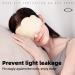 Buy 3D Sleep Eye Mask for Men & Women | Zero Intraocular Pressure | 100% Light Shielding Travel Eye Mask in Beige - Buy Online on GoSupps.com