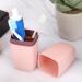 Portable 3-in-1 Travel Toothbrush Mug Case - Ideal for Business Trips Camping & Daily Use (Sakura Powder) - Buy Online on GoSupps.com