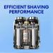 Beard Shaver Traveler Mini and Portable Suitcase Design Double-Ring Magnetic Cutter Men's Favorite Portable Mini Electrict Shaver PX7 Waterproof Razor Pocket Size USB Rechargeable (Sliver) - Buy Online on GoSupps.com