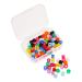 Oatipho 160 STK tooth color code Dental instruments Uncongened tooth coloring code made of silicone hygienic code minge code of the instrument Color code band high pressure plastic PP pack