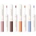 Eyeshadow Primer 4 Colors Liquid Matte Eyeshadow for Quick Drying High-pigmented Eyeshadow Cream Eyeshadow Primer Kit Prevent Oily Lids and Creasing Long Lasting Eye Shadow for Makeup Shrigm