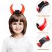 FOMIYES Halloween Headband: Devil Horns Headband: LED Devil Horns Headwear - Red Glowing Devil Horns Devil Costume for Halloween Party Cosplay One Size - Buy Online on GoSupps.com