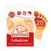 HeatPaxx foot warmers ultra-thin toe warmers for on the go finally warm feet again 20 x 2 heat pads in a practical value pack