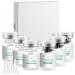 Collagen Oligopeptide Repairing Serum Set Microneedling Instant Face and Eye Lift Plant Stem Cell Anti-Aging Serum GREEN