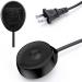 Electric Toothbrush Charger for Braun Oral B IO Series 7 8 9 Toothbrush Replacement Magnetic Charger 100V-240V for IO 3768 Charger for IO7 IO8 IO9 IP67 1.22m for Travel & Home Use (Black)