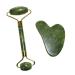 Face Roller & Gua Sha Set Jade Face Roller for Skin Care Self-Care Routine Massager for Face Neck & Eyes Women & Men Facial Tool Set Gift