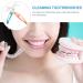 Buy Healvian Travel Toothbrush Set - Denture Brush & Storage Box | Soft Double Bristle Cleaning Tool for International Shipping - Buy Online on GoSupps.com
