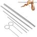 Gloglow Reptile Snake Accessories | 6-Part Stainless Steel Sexing Probe Kit - Anti-Allergy Portable Detector - Buy Online on GoSupps.com