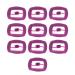 Dental retractor-silicone mouth openers to help harden the front tooth area and pine ortho p dische therapies pink 10pcs