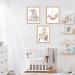 Zamety Set of 3 Baby Room Animal Posters - Nursery Decoration for Boys | Children's Room Wall Art - Kids Poster Print for Baby Room Decor - Buy Online on GoSupps.com