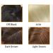 Susanki 100% Real Hair Crown Topper for Thinner Hair | Silk-Top Hair Attachment | 10 Inch Dark Brown Clip-In | 15.2 x 17 cm - Buy Online on GoSupps.com