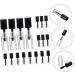DECHOUS 100 Pcs Empty Eyelashes Lip Oil for Eyelashes and Eyebrows Cream Bottle Miss Blackx5pcs 5x1.1cmx5pcs - Buy Online on GoSupps.com