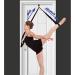 Door Leg Stretcher - Premium Leg Strap for Flexibility & Stretching | Ideal for Ballet, Cheer, Dance, Gymnastics | Black - Buy Online on GoSupps.com