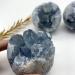 QPYD Natural Crystal Natural Blue Celestite Crystal Cluster Raw Stones Ornaments Crystal Stones Purification GiftsOre 350-390grams - Buy Online on GoSupps.com