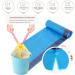 ytrew 10 rolls sorted garbage bags kitchen household hotel thickened portable trash bags - Buy Online on GoSupps.com