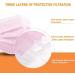 50PCS Pink Disposable Face Masks - 3-Ply Earloop, Breathable Non-Woven Mouth Cover - Buy Online on GoSupps.com