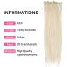 30 Inch Synthetic Dreadlocks Extensions - 20 Strands 0.8cm Crocheted Braided Hair Color 613# - Soft Dreads for Reggae Hip-Hop & Hippie Style - Buy Online on GoSupps.com
