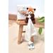 Doudou et Compagnie UNICEF Panda Pacifier Chain - 12 cm Cuddly Toy Gift for Baby Boys & Girls - Buy Online on GoSupps.com