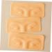 Angoily 16 Pcs Eyebrow Practice Block Eyeshadow Flexible Eye Makeup Skin Makeup Practice Board Fake Skin 3d 16x7cmx4pcs As Shownx4pcs - Buy Online on GoSupps.com