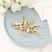 Gold Rhinestone Wedding Hair Comb - Catey Crystal Bride Hair Accessory - Buy Online on GoSupps.com