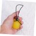 Fomiyes Yellow Squeezeball Fingerboard - Strengthen Grip Stress Relief Ball 5.3cm Desk Toy for Hand Training - Buy Online on GoSupps.com