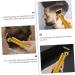 FRCOLOR Electric Beard Trimmer rasuradoras para Hombres 's Man Cutting Kits Barber Clippers Facial Trimmer 15.5X3X3CM Yellow - Buy Online on GoSupps.com