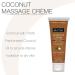 Bon Vital' Coconut Massage Cr me - 100% Pure Fractionated Coconut Oil, Moisturizing & Anti-Aging Cream for Professional Massage - 8oz Tube - Buy Online on GoSupps.com