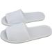 KabinChiu 6 Pairs Disposable Spa Slippers White - Universal Size for Hotel, Home, Nail Salon - Non-Slip Open Toe Design for Women and Men - Buy Online on GoSupps.com