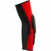 100% Ridecamp Mountain Biking Elbow Pad - MTB & BMX Protection - Ultralight Mesh On Sleeve with Built in Padding Red/Black Large