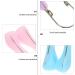 FRCOLOR Rehausseurs de Nez en Silicone Lot de 3 Pi ces Petit Taille Clips Remodelage Nez pour Hommes et Femmes Usage Quotidien Couleurs Rose Bleu Violet - Buy Online on GoSupps.com