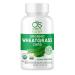 OS Organic Side - Organic Wheatgrass 60 Capsules - for Energy Detox & Immunity Support - Certified USDA - Non GMO - Vegan