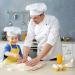 Unisex Elastic Chef's Hat for Kitchen & Restaurant - 1 Piece White Cooking Hat Perfect for Home & Hotel Use - Buy Online on GoSupps.com