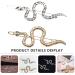 Shop Pretyzoom 2pcs Snake Hair Clip - Elegant Chignon Hair Updo Cover for Women | Egyptian Queen Costume Accessories - Buy Online on GoSupps.com