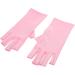minkissy 5 Pairs Nail Gloves Pink Fingerless Gloves Half Finger Gloves Protective Gloves for Manicure Nail Anti-uv Gloves for Gel Nails Moisturizing Spandex Nail Supplies - Buy Online on GoSupps.com