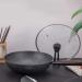 DNCG Frying Pan Skillet 34cm Fine Iron Wok Physical Pan Cooker Kitchen Utensils - Buy Online on GoSupps.com