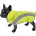 Premium Reflective Dog Rain Jacket - Neon Yellow Safety Vest Water Repellent & Stylish | International Shipping Available - Buy Online on GoSupps.com
