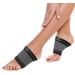 Copper Edge Copper Arch Support - 2 Plantar Fasciitis Compression Half Socks / Sleeves Relief for Women and Men. Orthotics Aid for Flat / High / Fallen Arches  Heel Spurs  Feet Pain Relief Plus  Foot Care Fit  Copper Arc...