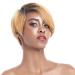 Safihair Short Pixie Cut Bob Wig Straight Human Hair Glueless Lace Front Bob Wigs 13x4x1 Lace Frontal Wig for Black Women T Part Transparent Lace Wigs Angel Grace Natural Hairline (T1B/27)