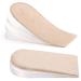 Sumifun Heel Lift Inserts, 4-Layer 1 Inch Gel Shoe Heels Inserts for Women, Adjustable Orthopedic Heel Pads for Heel Pain and Leg Length Discrepancies, Heel Cups 1/4" 1/2" 3/4" (Size S, 1 Pair)