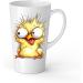 White Ceramic Kids Chicken Mug - Large 483 ml Perfect for Hot Chocolate or Milk Fun and Easy to Use - Buy Online on GoSupps.com