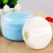 Shop Solustre 2-Piece Empty Powder Box Set - Blue Baby Powder & Talcum Container with Sponge | Ideal for Newborns Toddlers & Women - Buy Online on GoSupps.com