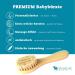 Personalized Baby Hairbrush with Name & Motif - Soft Wooden Goat Hair Brush - Perfect Newborn Gift & Baby Accessories - Buy Online on GoSupps.com