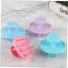 Combined Silicone Shampoo Brush Set - 4 in 1 Hair & Scalp Cleaning Massage Brushes for Healthy Hair Care - Buy Online on GoSupps.com