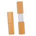 MAJORMENCH 2 Bamboo Lipstick Lip Gloss Container Empty and Refillable Lip Balm Tubes for DIY Makeup Portable Empty Tubes DIY Lipstick Container