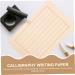 Hohopeti Chinese Calligraphy Paper 50 Sheets Rice Paper Japanese Writing Paper Calligraphy Paper for Practice Shu Xuan Soft Pen As Shown 29x19cm - Buy Online on GoSupps.com