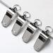 Shubeeieumi Stainless Steel Whistle Set - 2 Loud Sport Pipes with Lanyard for Dog Training & School Sports - Buy Online on GoSupps.com