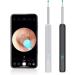 PLGEBR Ear Wax Remover Wireless Otoscope Earwax Removal Tool Camera WiFi Endoscope Cleaner with Visual LED Light Ear Scope HD Ear White+black free size - Buy Online on GoSupps.com