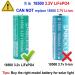 Buy Shockli 18500 3.2V Solar Batteries - 1100mAh LiFePO4 Rechargeable for Outdoor Solar Lights (3-Pack - Buy Online on GoSupps.com